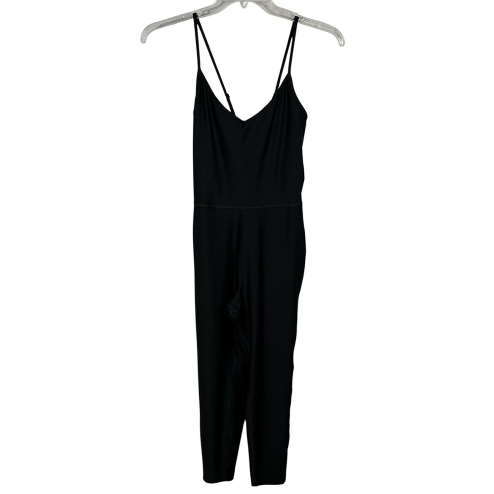 Old Navy Cloud+ Go-Dry Black Fitted Convertible Strap Athletic Athleisure Romper